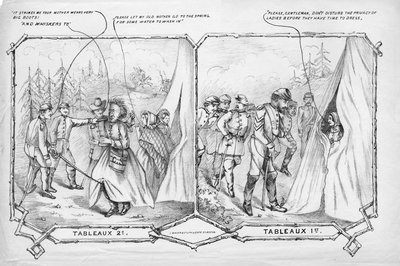 Tableaux 2nd、Tableaux 1st、J。Mayer＆Co. Lith。、ボストン発行、c。 1865 作： American School