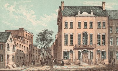 タンマニーホール、1830年 作： American School