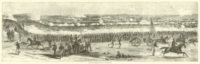 1864年9月、ウィンチェスターでの南軍の敗走 作： American School