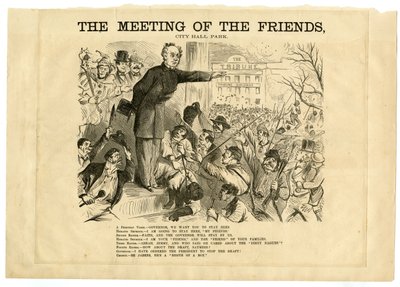 友の会、市庁舎公園、1863 作： American School