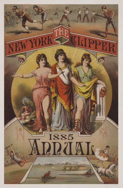 ニューヨーククリッパーアニュアル、1885 作： American School