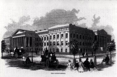 「ハーパーの新しい月刊誌」からの特許庁、1859 作： American School