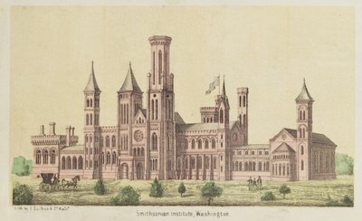 E. Sachseによって発行されたワシントン州スミソニアン協会 作： American School