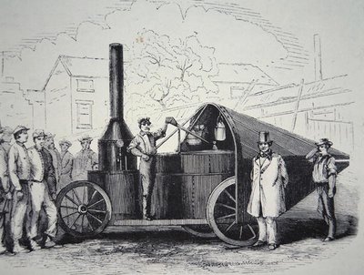 1861 年 5 月、南北戦争中に南軍から鹵獲されたワイナンズ スチーム ガン (リソ) 作： American School