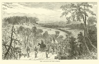 1863年4月のポートギブソンの前進 作： American School