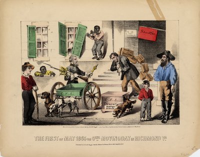 1865年5月1日、またはGenl。リッチモンドバージニア州の移動日、リス。キンメル＆フォースター著、H。＆W.ヴォイト発行、ニューヨーク、1865 作： American School