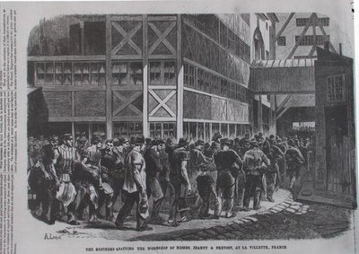 1870年にサイエンティフィックアメリカンからフランスのラヴィレットでジャンティ＆プロヴォスト氏のワークショップをやめた精製業者 作： American School