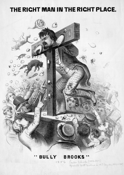 適切な場所に適切な人ブリーブルックス、1856年 作： American School