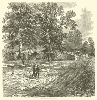 1862年9月、アンティータムに架かる石の橋 作： American School