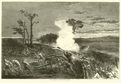 宣教師の尾根の襲撃、1863年11月 作： American School