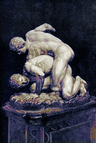 レスラー、ビクターデュルイによるギリシャの歴史からのイラスト、1890年に発行（デジタル強化画像） 作： American School