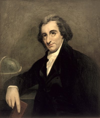 トーマス・ペイン（1737-1809） 作： American School