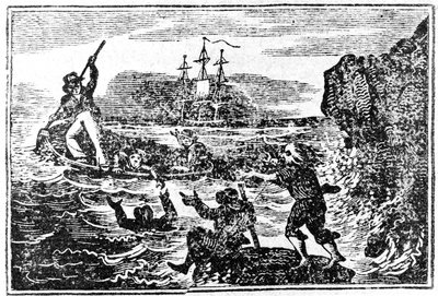 エセックスの喪失の説明へのタイトルページ、1824 作： American School