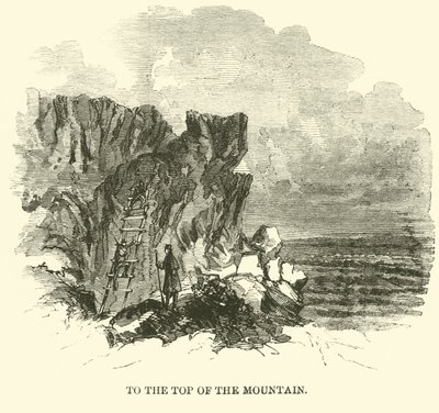 山の頂上、1863年11月 作： American School