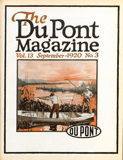1920年9月のDuPontマガジンの表紙 作： American School