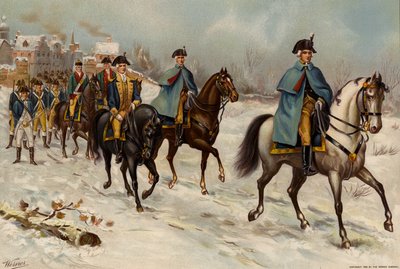 アメリカ陸軍、総司令官、参謀長、大佐、第一大陸ロードアイランド歩兵二等兵 作： American School