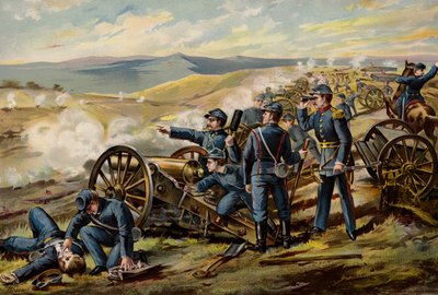 アメリカ陸軍、野戦用バッテリー、マルバーンヒル 作： American School