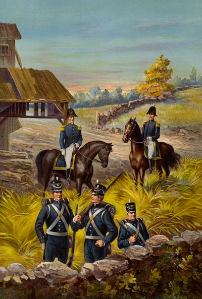 米陸軍歩兵将校 作： American School