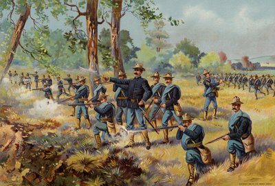 アメリカ陸軍、歩兵の野戦装備 作： American School