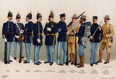 米軍、ユニフォーム 作： American School