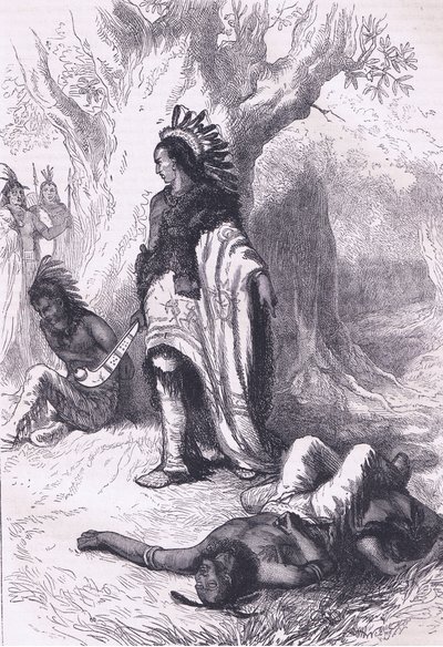 Uncas and Miantonomoh (1643), Petter & Galpinが1890年頃に出版したCassell