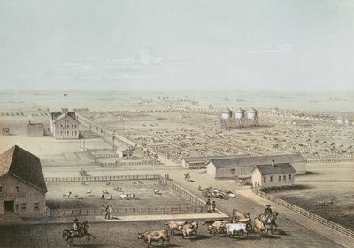 ユニオンストックヤード、シカゴ 作： American School