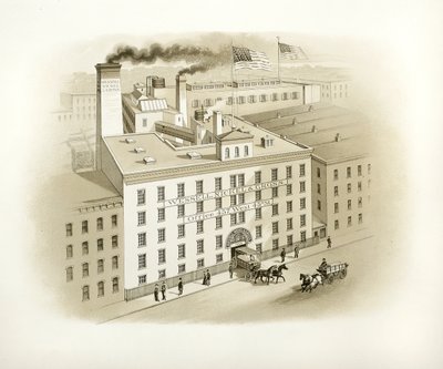 ウェッセル、ニッケル＆グロスビルディング、1893年（印刷されたカタログの図） 作： American School