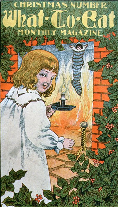 雑誌の内容、クリスマス番号 作： American School