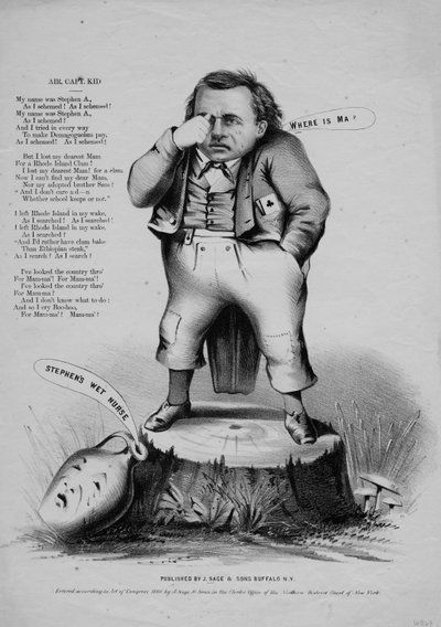 どこですかMa？、Currer＆Ives発行、ニューヨーク、1860 作： American School