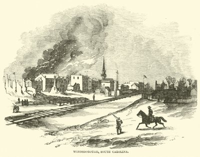 1865年2月、サウスカロライナ州ウィンズボロー 作： American School