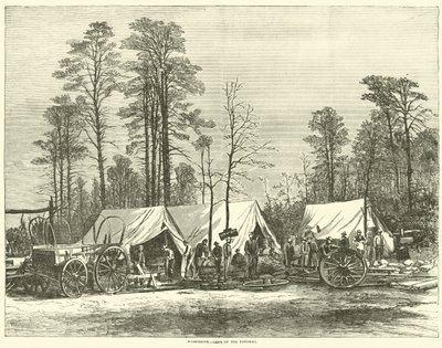ワークショップ、ポトマック軍、1864年5月 作： American School