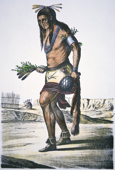 Zuni Tribesman 作： American School