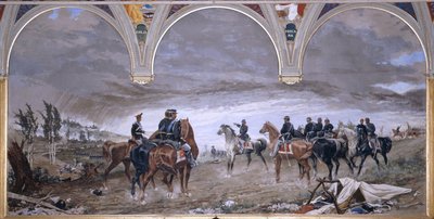 ソルフェリーノの戦い、1886 作： Amos Cassioli