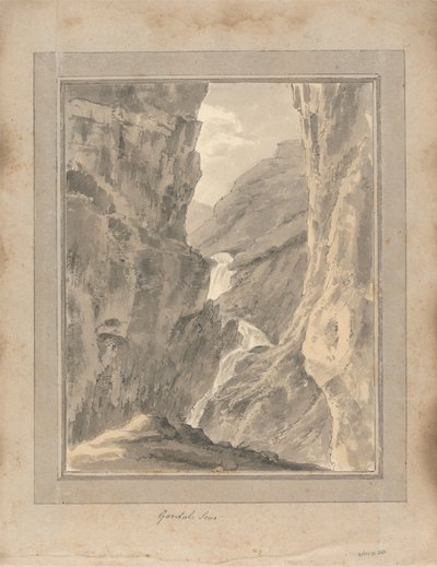 Vista na Inglaterra, Escócia e País de Gales: Gordale Scar 作： Amos Green