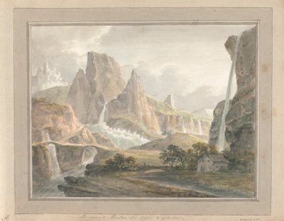 Näkymät Englannissa, Skotlannissa ja Walesissa: Le Grand Theatre des Alps and Glaciers 作： Amos Green