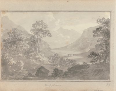 イングランド、スコットランド、ウェールズの景色: Capel Cerrig の近く 作： Amos Green