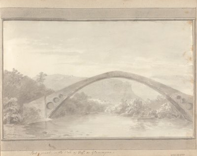 Vistas na Inglaterra, Escócia e País de Gales: Pont Y Pridd, no Vale of Taff ou Glamorgan 作： Amos Green