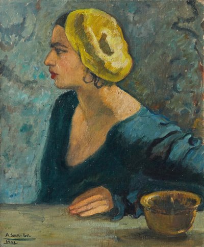 自画像 作： Amrita Sher Gill