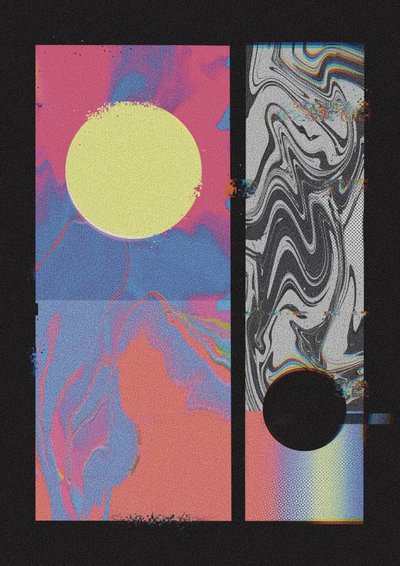 コズミック・グリッチ・サークルズ 作： 