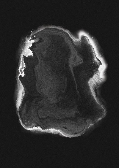 幽玄な流体の動き 作： 