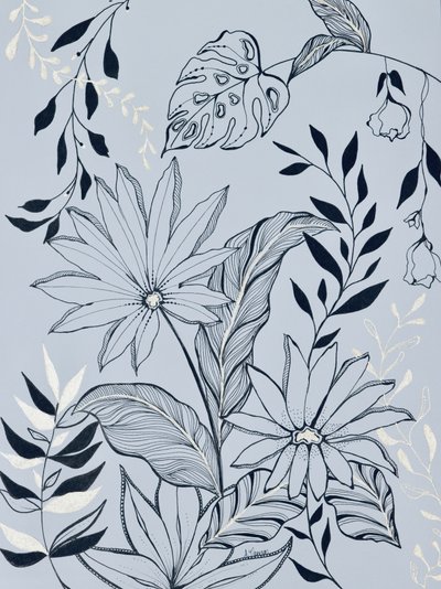 穏やかな熱帯の緑 作： 