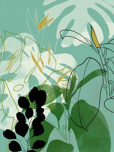 リーフ・ライン・ボホ2 作： Ana Rut Bre