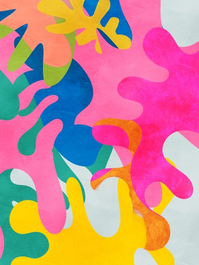 マティスにインスパイアされた切り絵 作： Ana Rut Bre