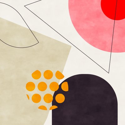 ミッド・バウハウス・ジオメトリー 8 コピー 作： Ana Rut Bre