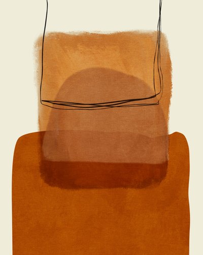 ペイントされた線 デサチュレーション コピー 作： Ana Rut Bre