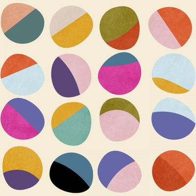 Pattern3 ミッド・バント 6 コピー 作： Ana Rut Bre