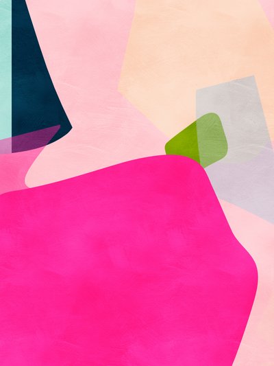 パステルピンクの形 作： Ana Rut Bre