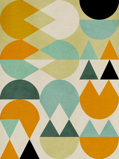 レインボー・プラス・シェイプス5 作： Ana Rut Bre