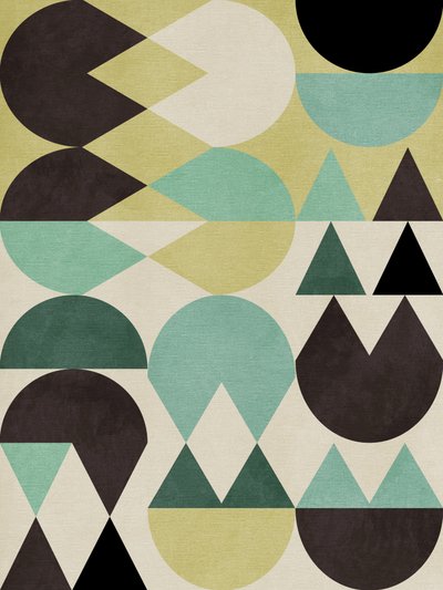 レインボー・プラス・シェイプス6 作： Ana Rut Bre