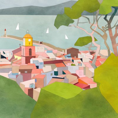 サントロペ・コピエ2 作： Ana Rut Bre